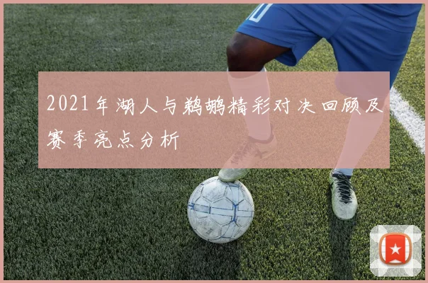 2021年湖人与鹈鹕精彩对决回顾及赛季亮点分析